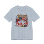 Woven In Freedom (Patriotic Weaving Tee)