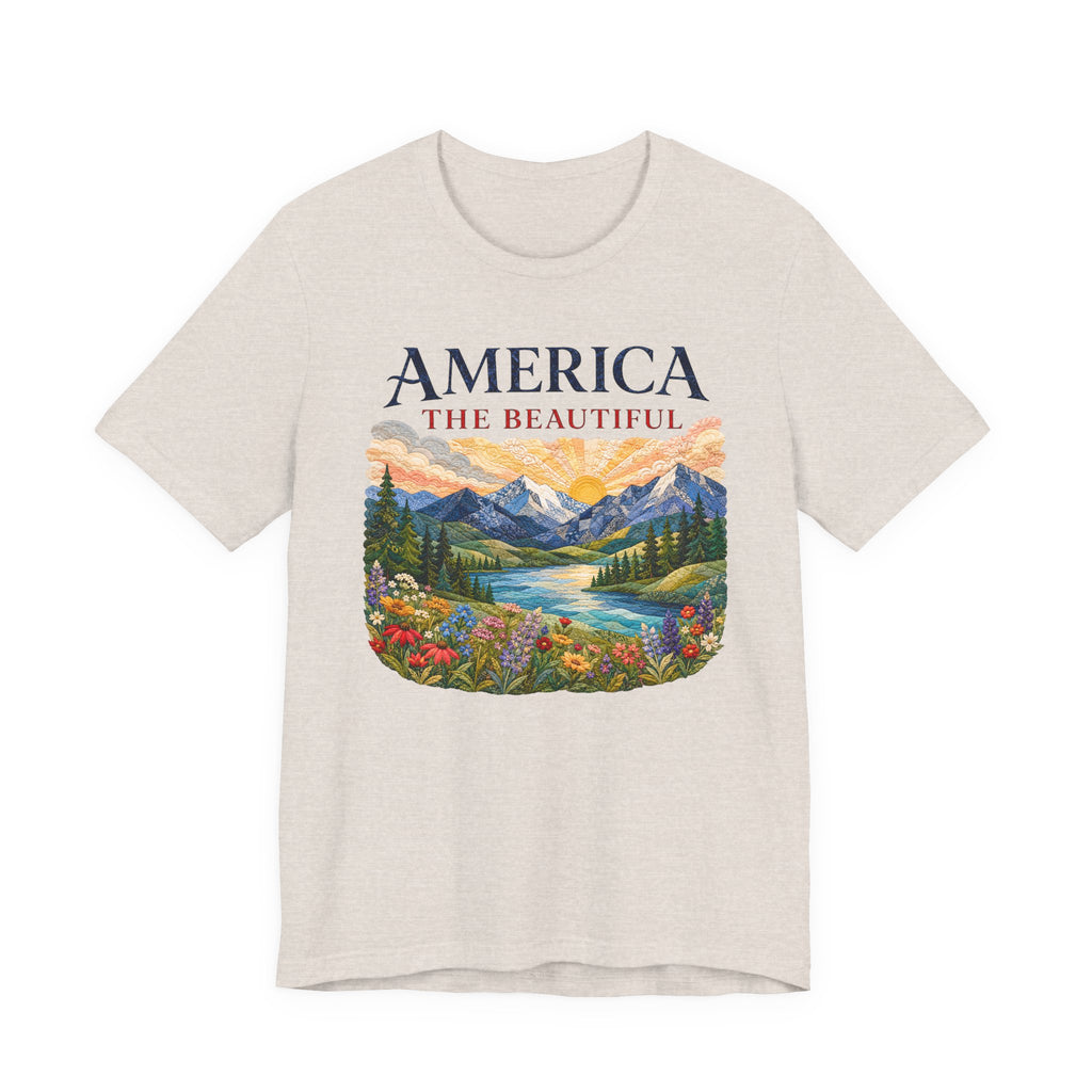 American The Beautiful Scene (Patriotic Tee)