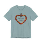 Created To Create (Christian Knitting Heart Tee)
