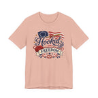 Hooked on Freedom (Patriotic Crochet Tee)