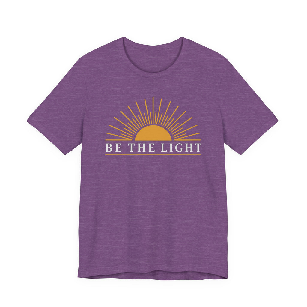Be The Light (Christian Tee in Dark Colors)