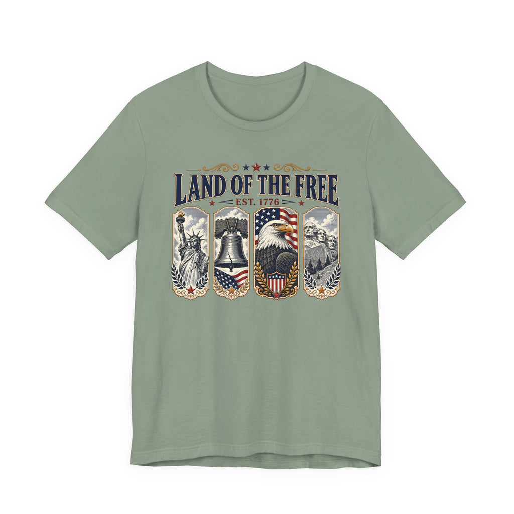 Land Of The Free (Patriotic Tee)
