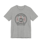 Prayer Coffee Crochet Repeat (Christian Crochet Tee)