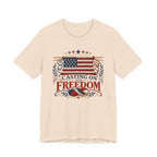Casting On For Freedom (Patriotic Knitting Tee)