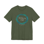 Wellspring .... Living Water (Dark Colored Christian Tee)