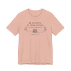 Be Patient in tribulation (Romans 12:12 - Sewing Tee)