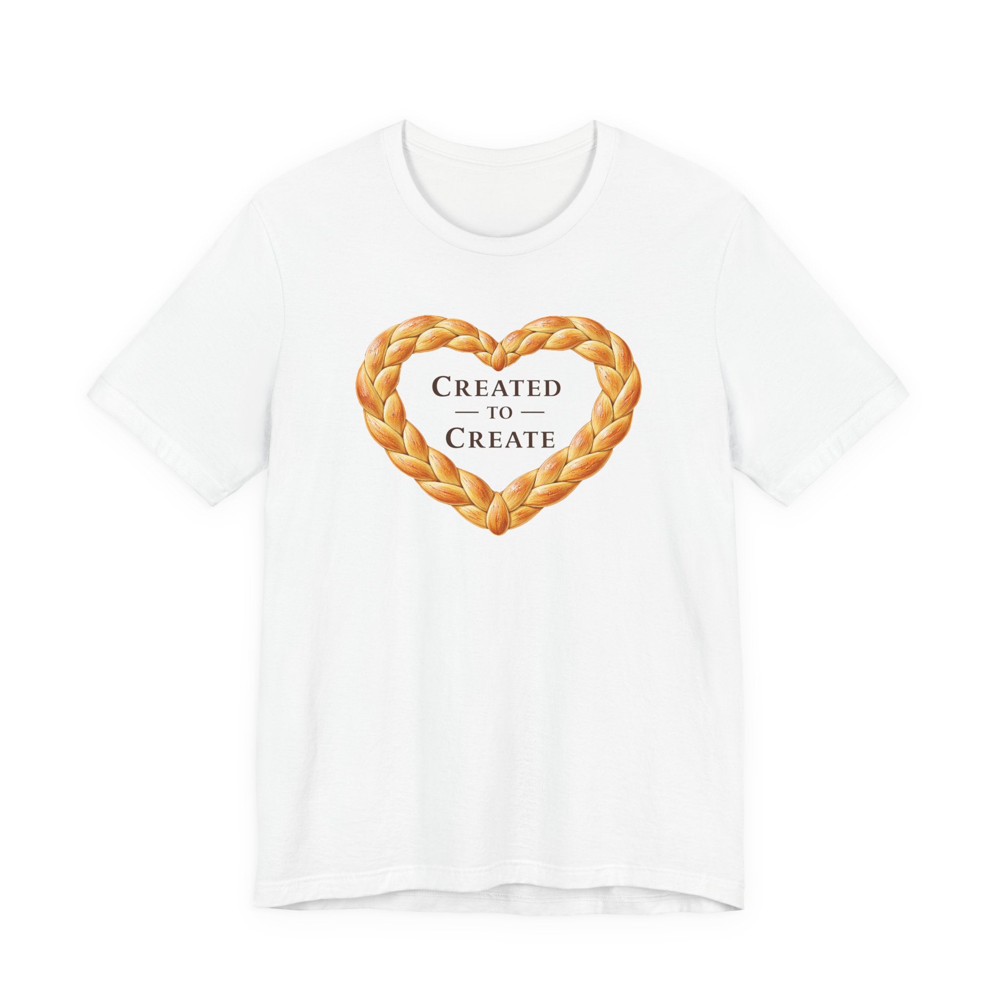 Created to Create (Christian Bakers Heart Tee)