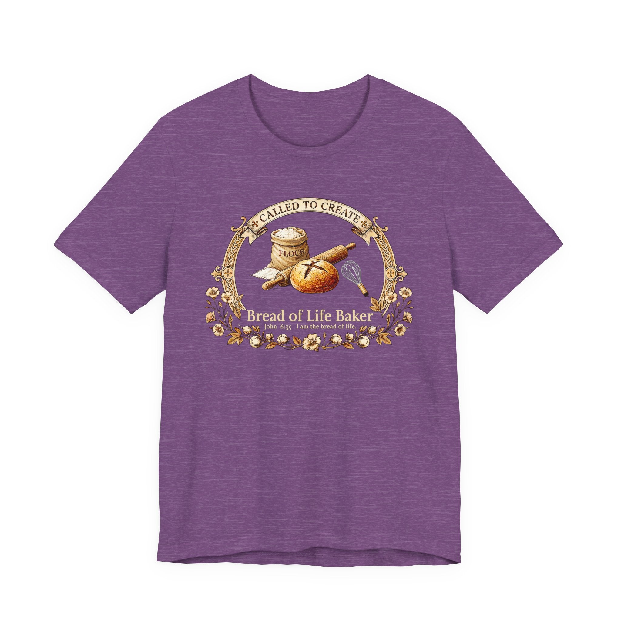Bread of Life (Christian Bakers Tee in Dark Colors)