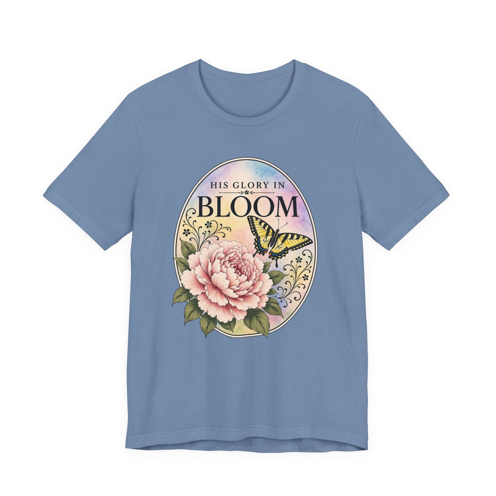 His Glory In Bloom (Christian Tee)