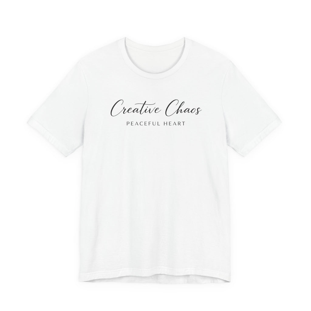 Creative Chaos Peaceful Heart (Christian Tee)