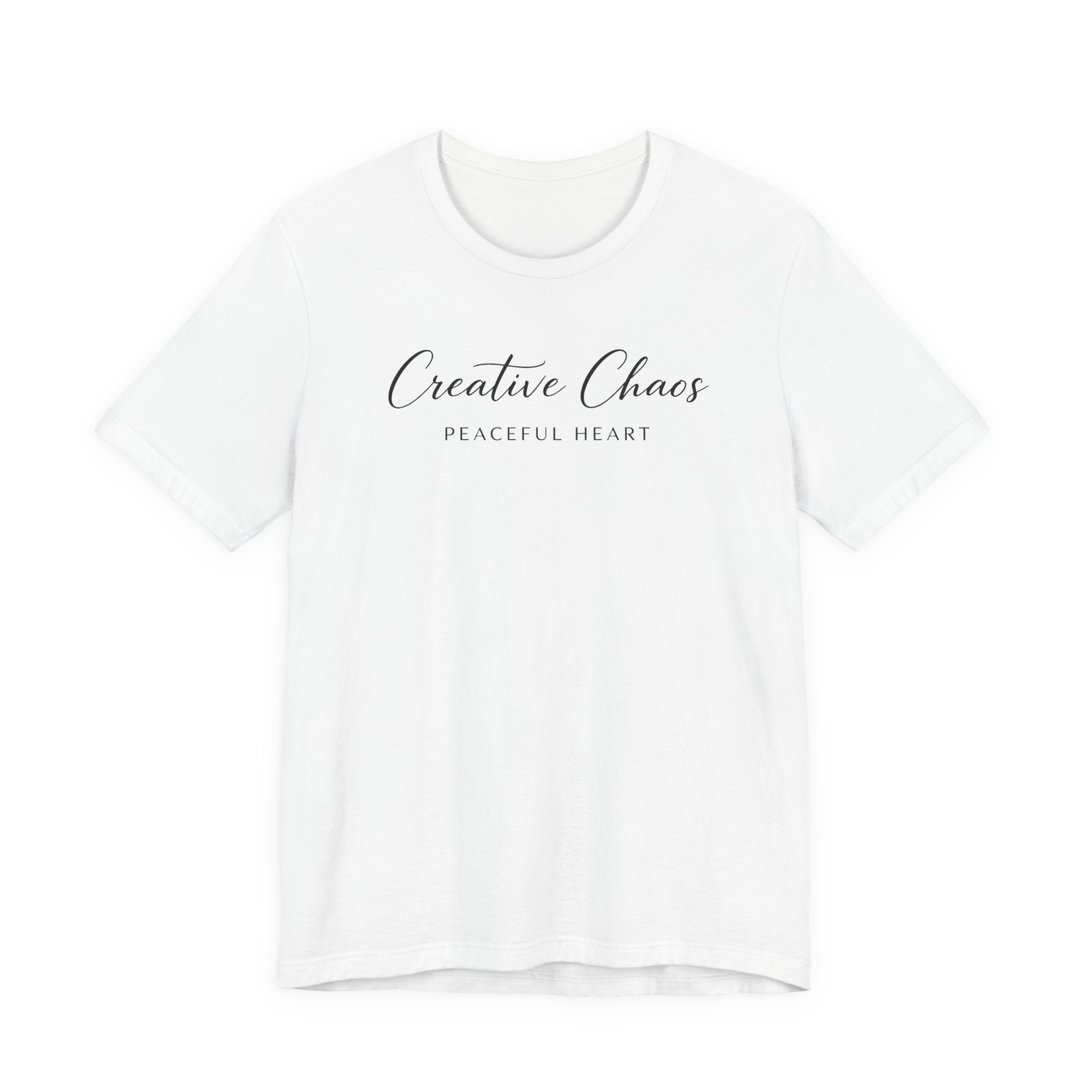 Creative Chaos Peaceful Heart (Christian Tee)
