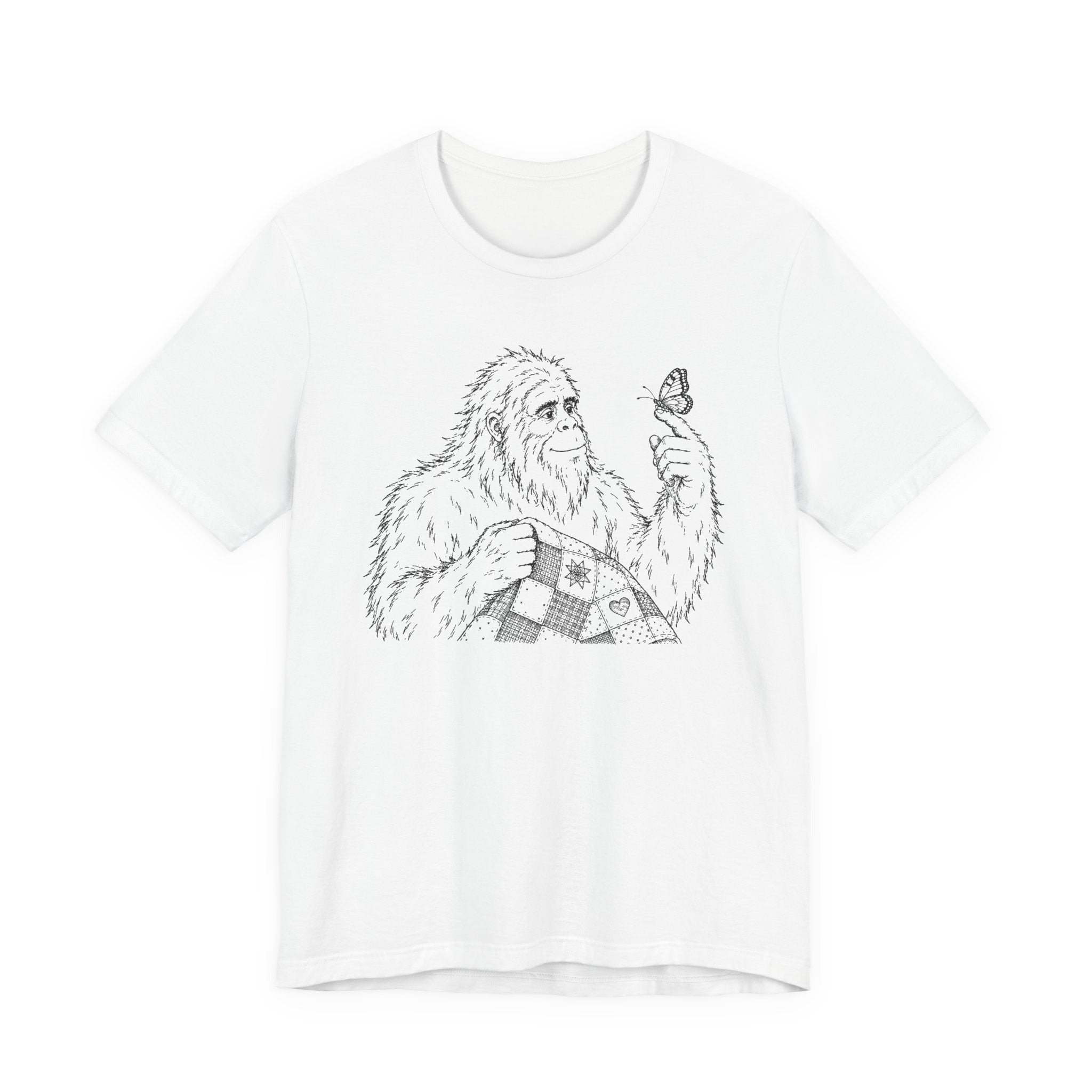Bigfoot Quilter with Butterfly (Sewing Tee)