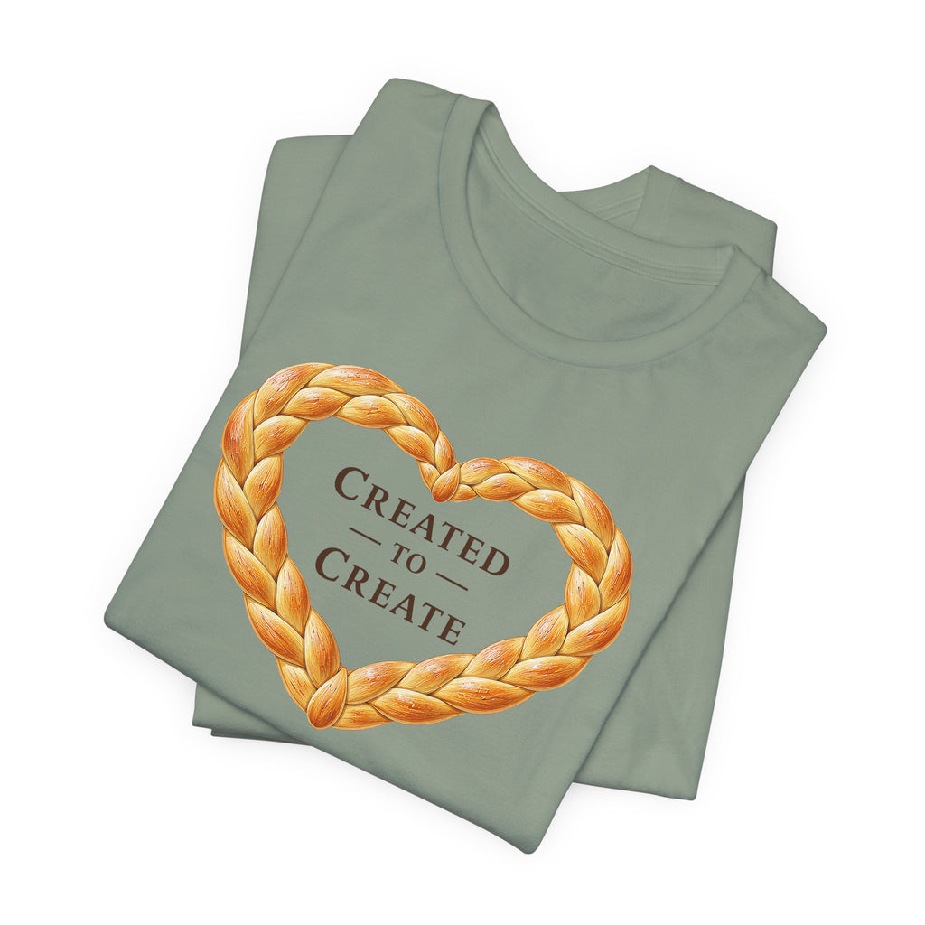 Created to Create (Christian Bakers Heart Tee)