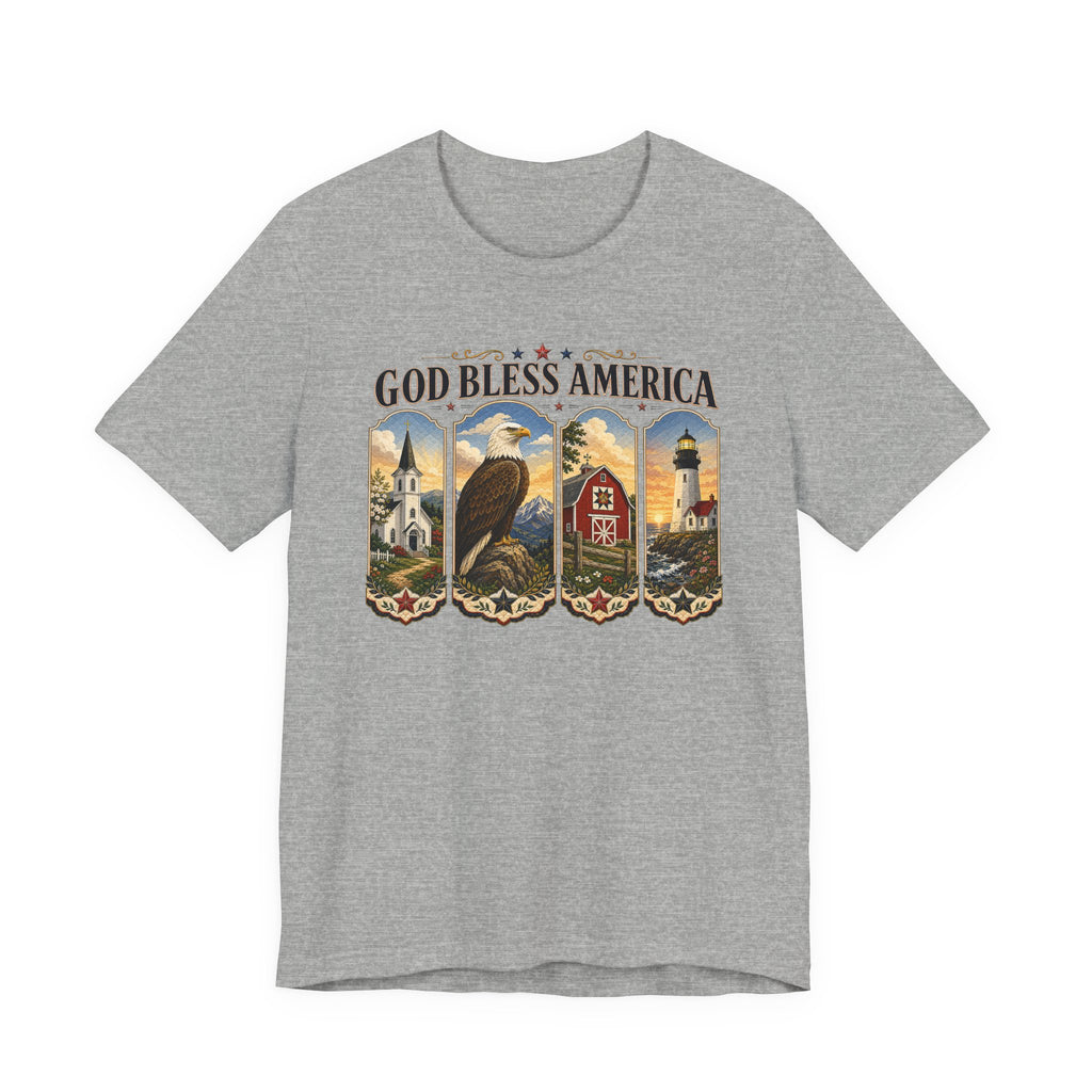 God Bless America (Patriotic Tee)