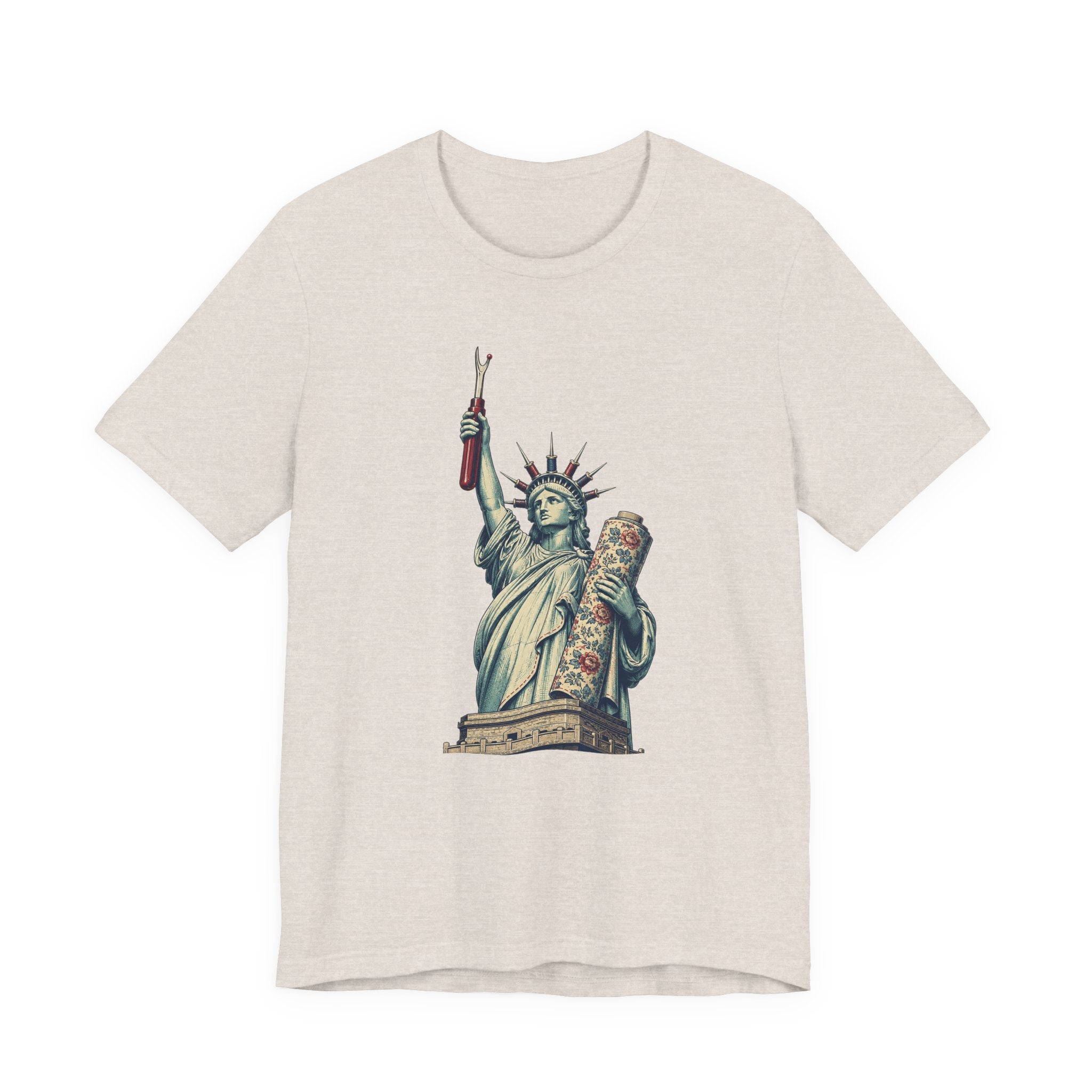 Sewing Statue of Liberty (Sewing Tee)