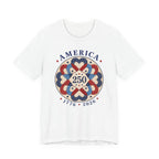 America 250 - Interlocking Hearts (Patriotic Quilting Tee)