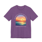 His Mercies Are New Every Morning (Lamentations 3:22-23  Tee in Dark Colors)