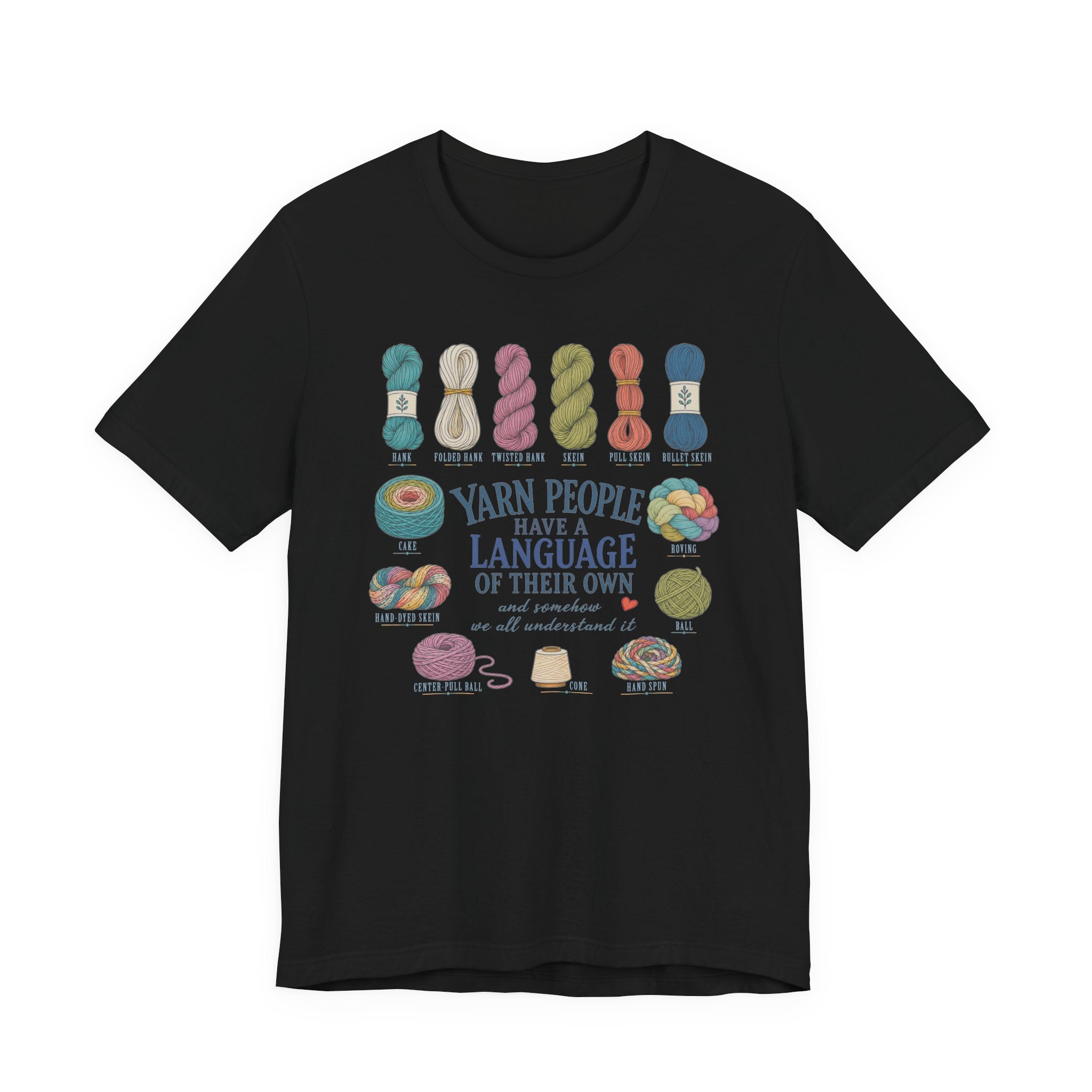 Yarn People Have A Language (Sewing Tee)