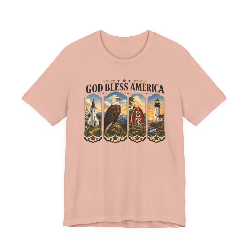 God Bless America (Patriotic Tee)