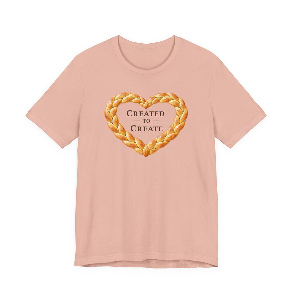 Created to Create (Christian Bakers Heart Tee)