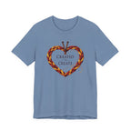 Created To Create (Christian Knitting Heart Tee)