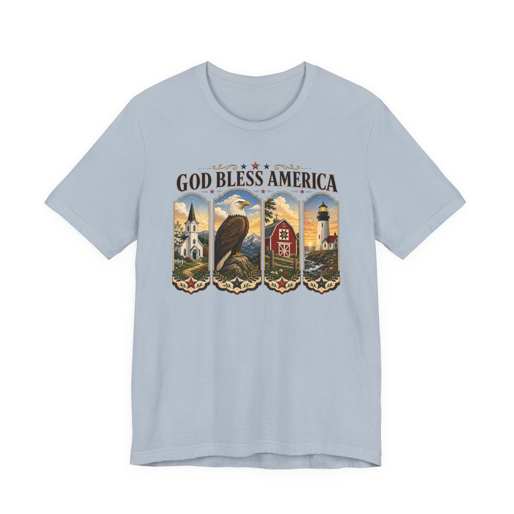 God Bless America (Patriotic Tee)