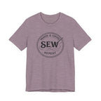 Prayer + Coffee + Sew Repeat (Christian Sewing Tee)