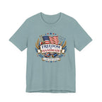 USA Freedom is Handmade and God Given (Patriotic Maker Tee)