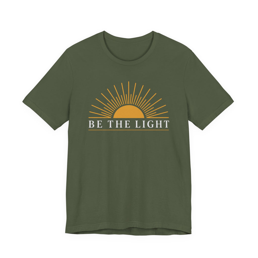 Be The Light (Christian Tee in Dark Colors)