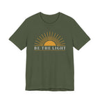 Be The Light (Christian Tee in Dark Colors)