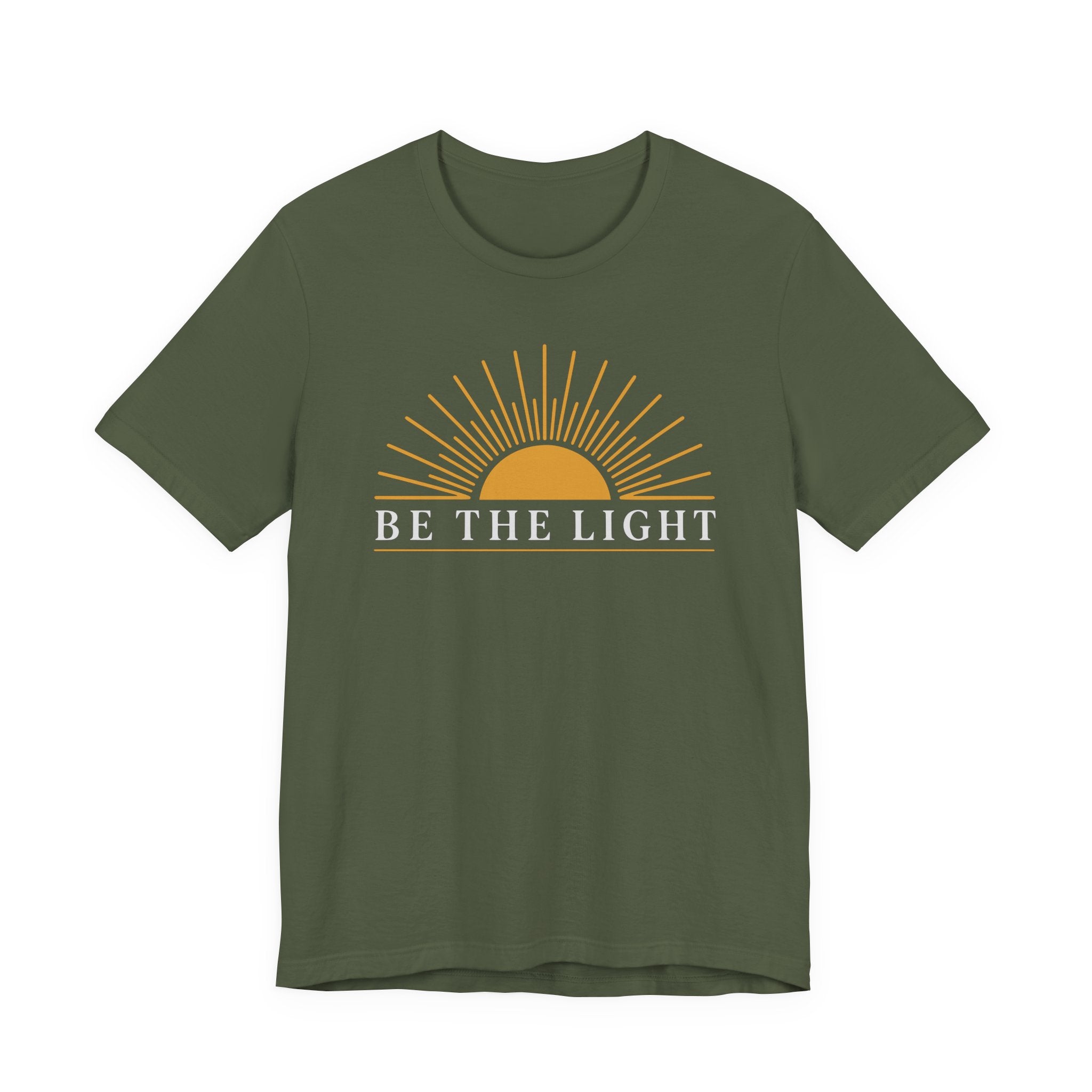 Be The Light (Christian Tee in Dark Colors)