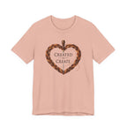 Created to Create (Christian Leatherwork Heart Tee)