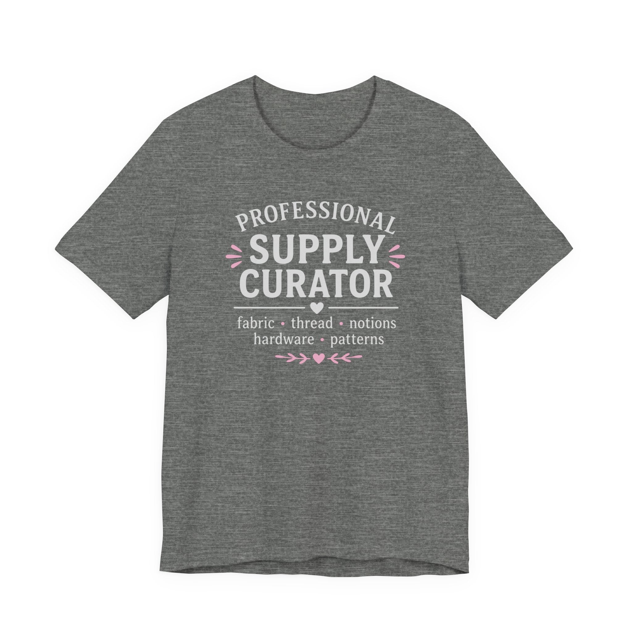Professional Supply Curator (Sewing Lovers Tee in Dark Colors)