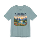 American The Beautiful Scene (Patriotic Tee)