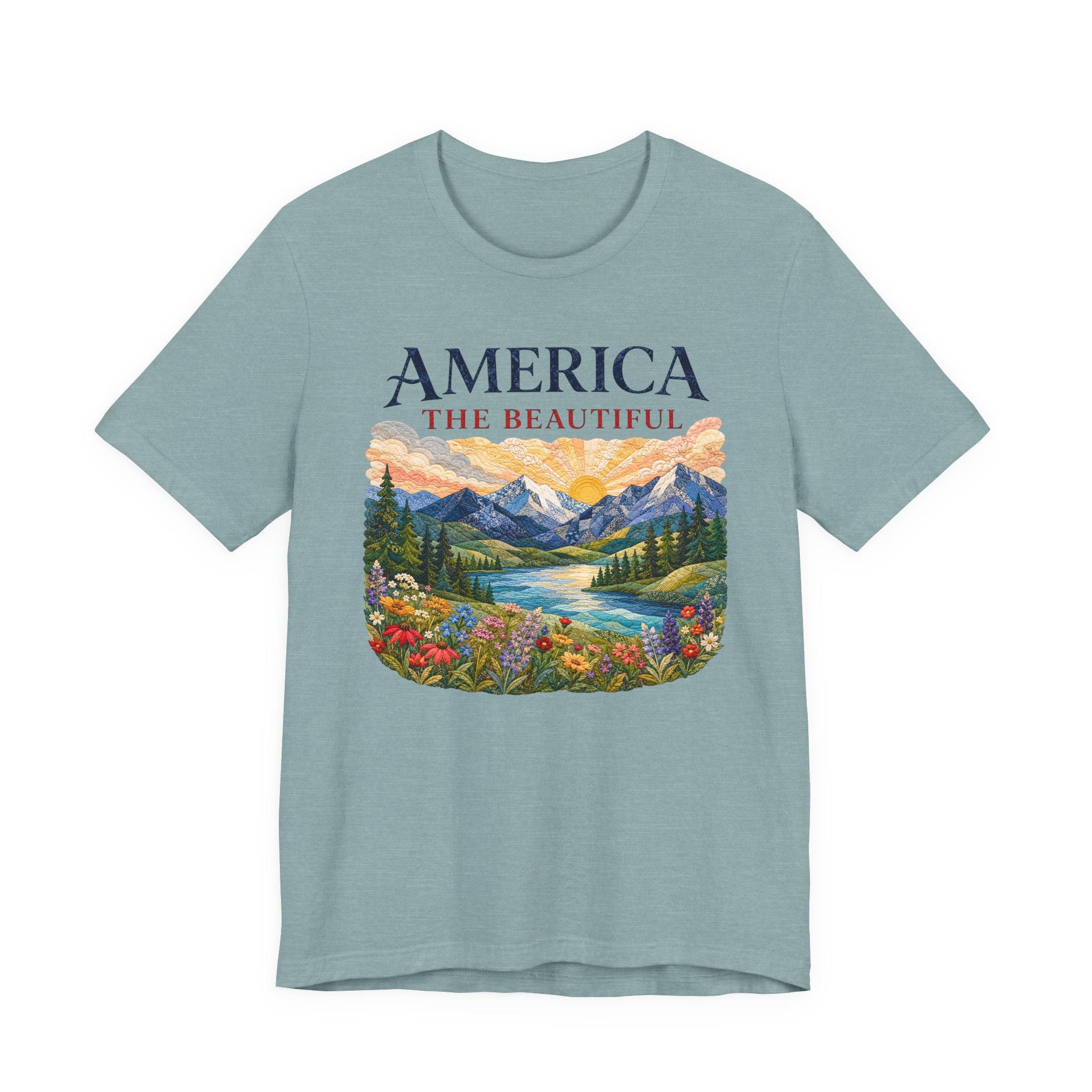 American The Beautiful Scene (Patriotic Tee)