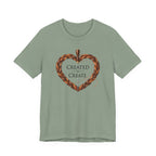 Created to Create (Christian Leatherwork Heart Tee)