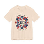 America 250 Quilt Star (Patriotic Quilting Tee)