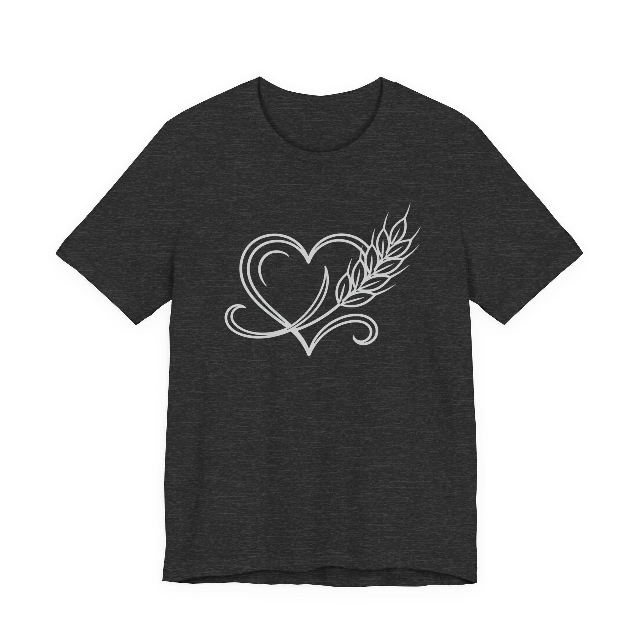 Heart Wheat (Love Baking Tee - Dark Colors)