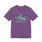 Walk By Faith (2 Corinthians 5:7 Dark Tee)