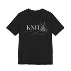 I Knit (Knitting Tee - Dark Colors)