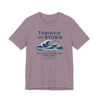 Through the Storm (Isaiah 43:2 Christian Encouragement Tee)