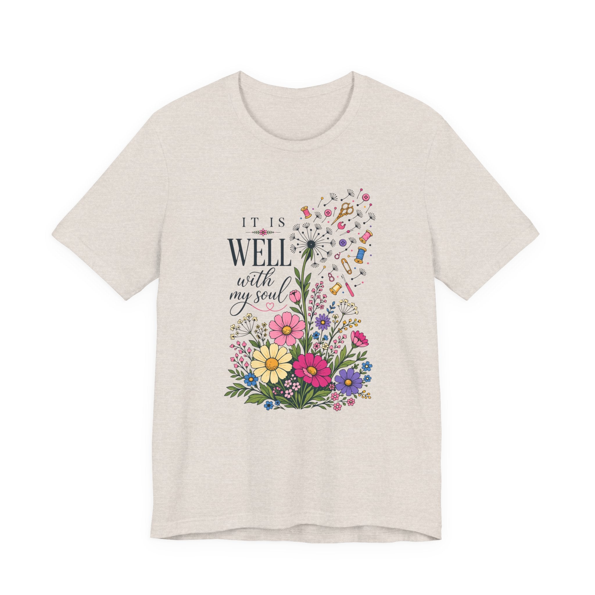 It Is Well With My Soul (Christian Sewing Tee)