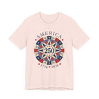 America 250 Quilt Star (Patriotic Quilting Tee)