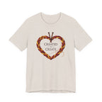 Created To Create (Christian Knitting Heart Tee)