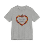 Created To Create (Christian Knitting Heart Tee)