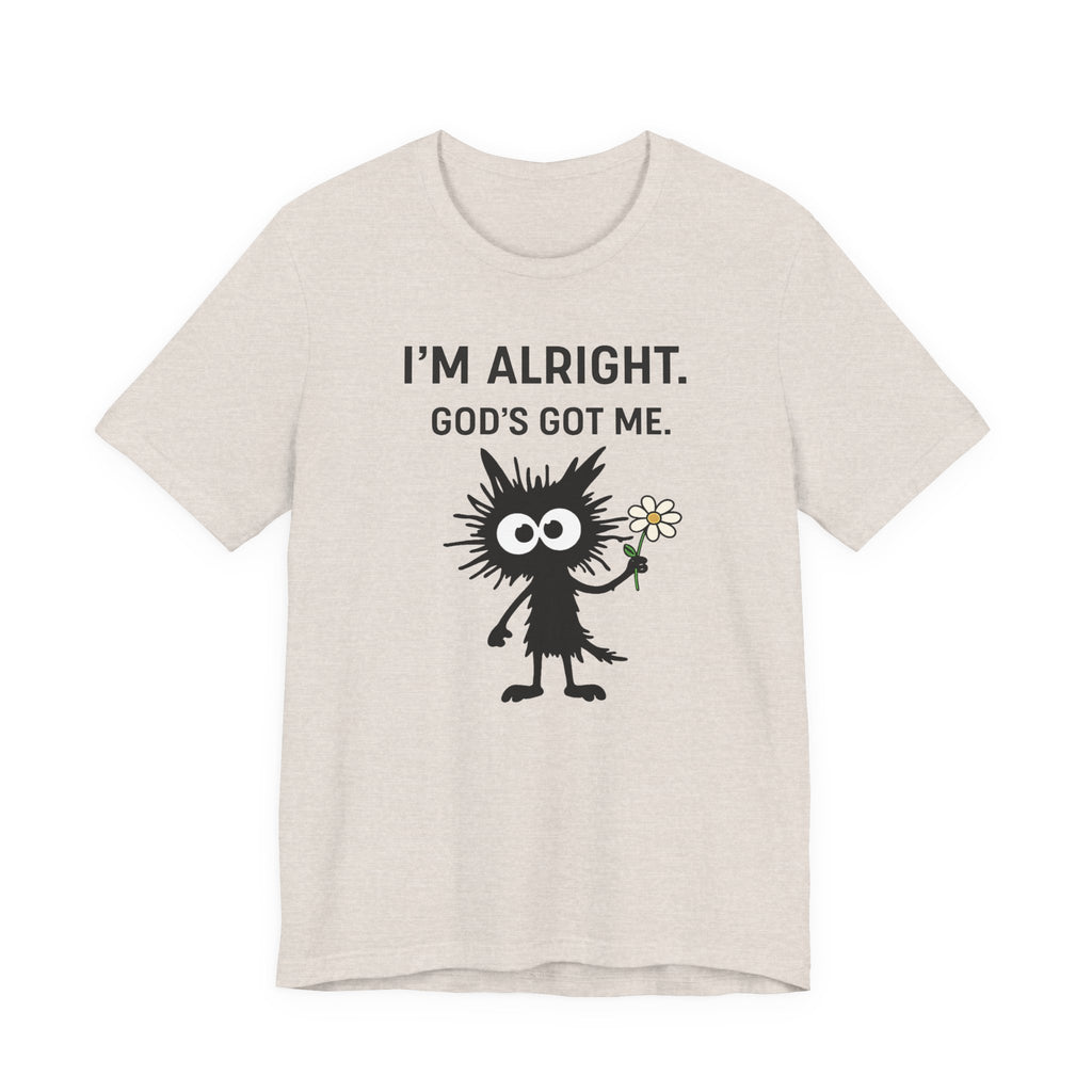 Im Alright (Cat Lovers Christian Tee)