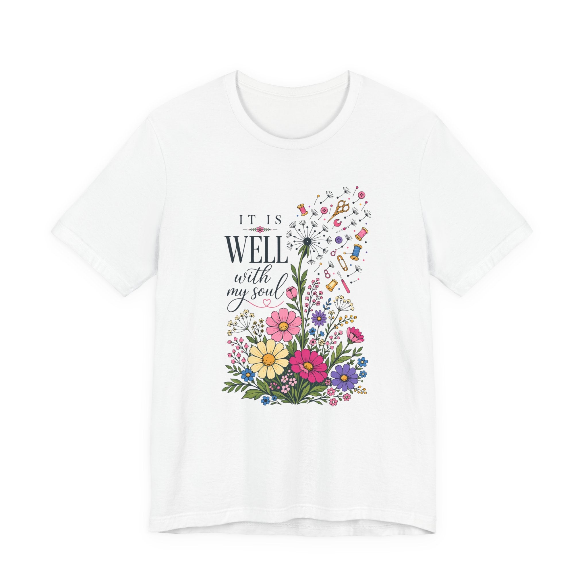 It Is Well With My Soul (Christian Sewing Tee)