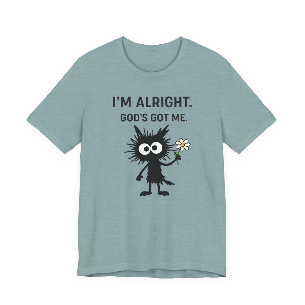 Im Alright (Cat Lovers Christian Tee)
