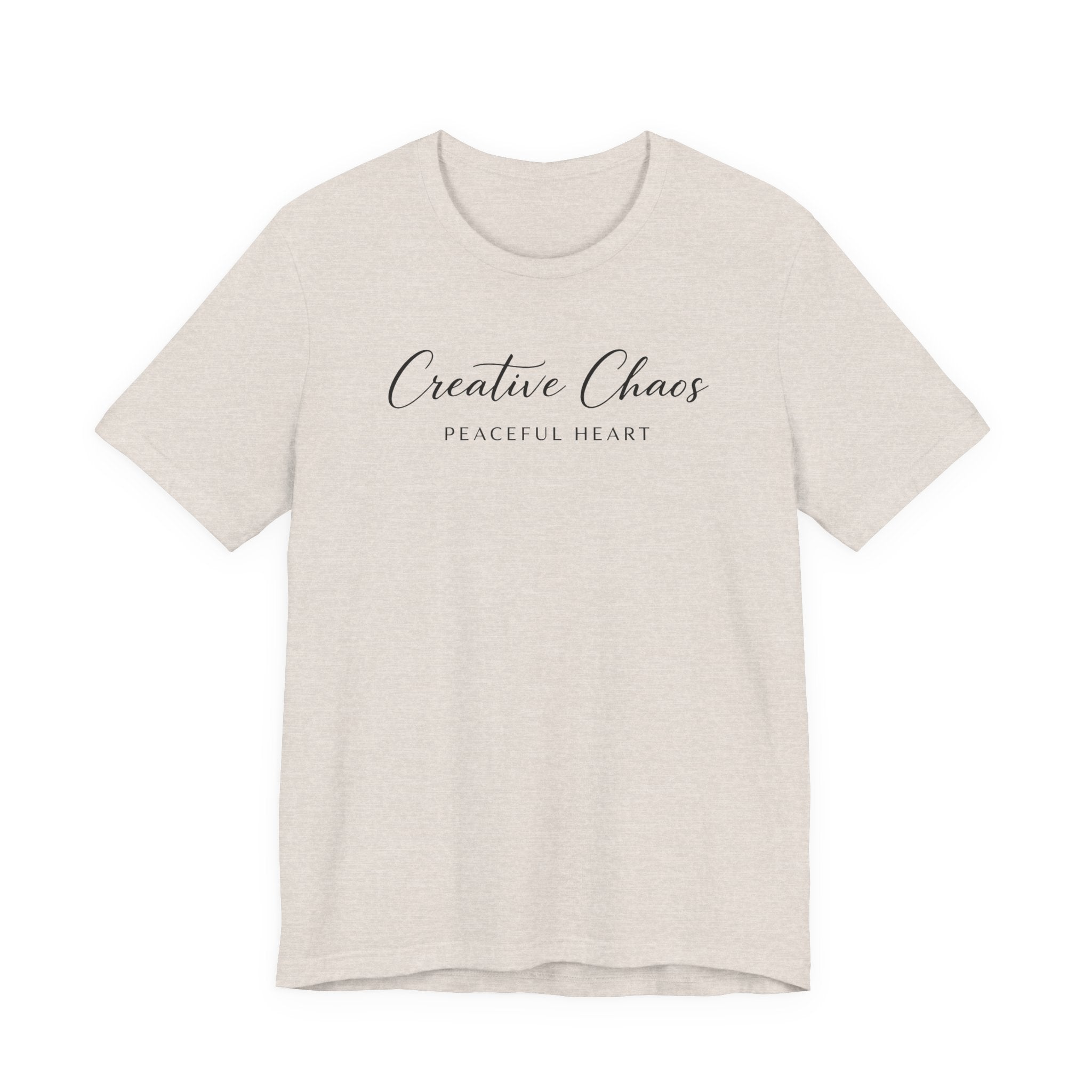 Creative Chaos Peaceful Heart (Christian Tee)