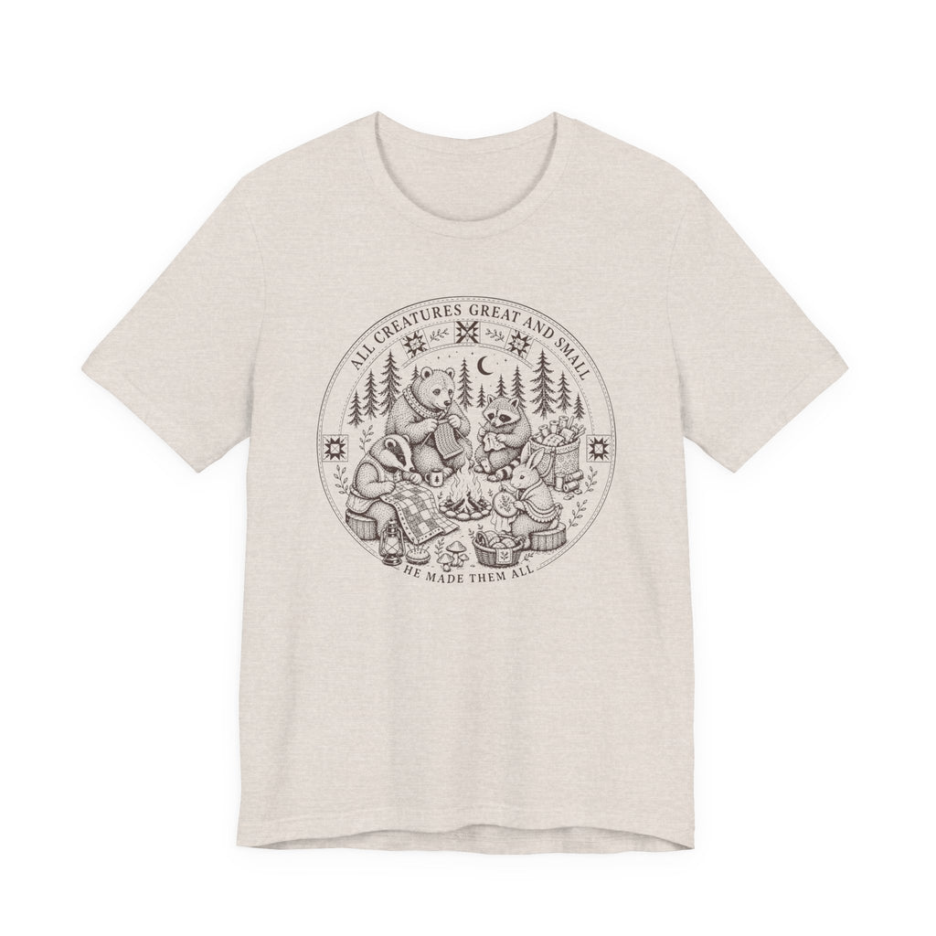 Forest Friends - All Creatures Great and Small (Sewing Tee)